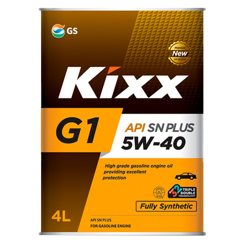 Моторное масло KIXX G1 SN PLUS 5W40, 4л